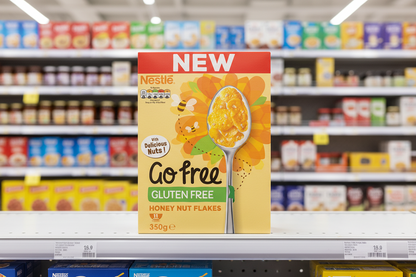 5 x Nestlé Go Free Honey Nut Corn Flakes  - 350G
