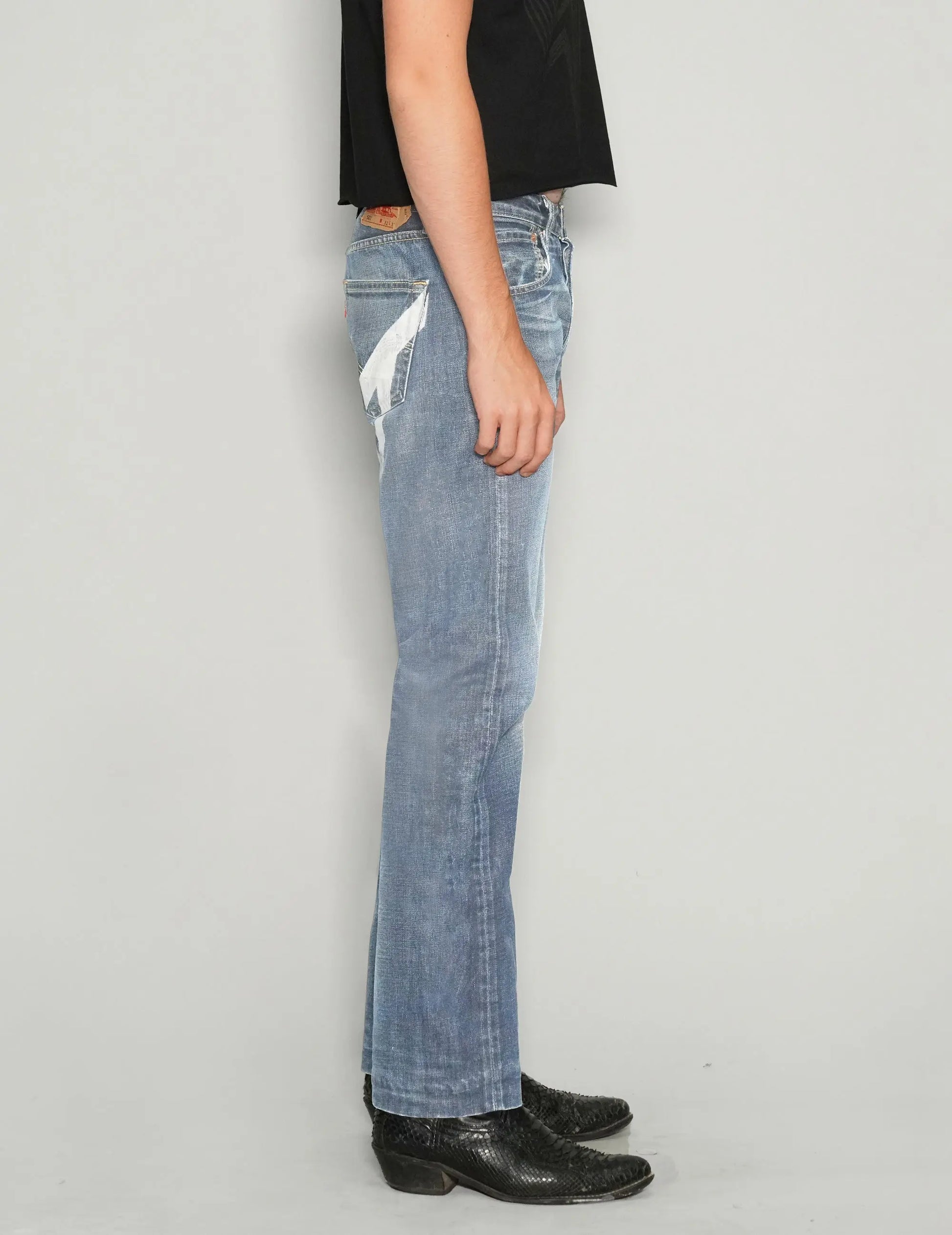 'Saint' Jeans in Light Blue Stuart Trevor