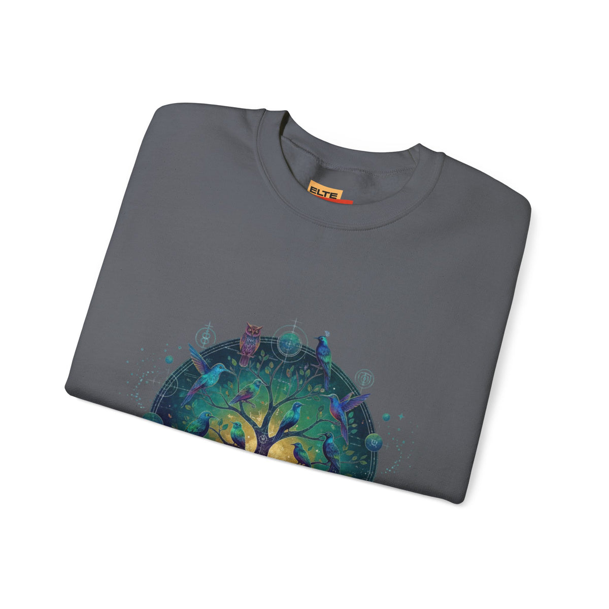 Tree of Life Crewneck Sweatshirt — Spiritual Nature Graphic Pullover