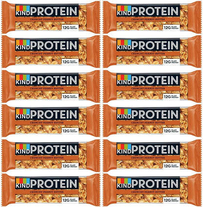 12 x Kind Protein Crunchy Peanut Butter 50G 72d73c-3.myshopify.com