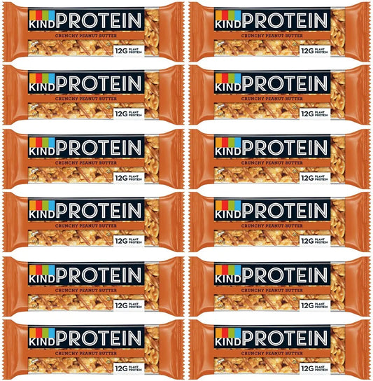 12 x Kind Protein Crunchy Peanut Butter 50G 72d73c-3.myshopify.com
