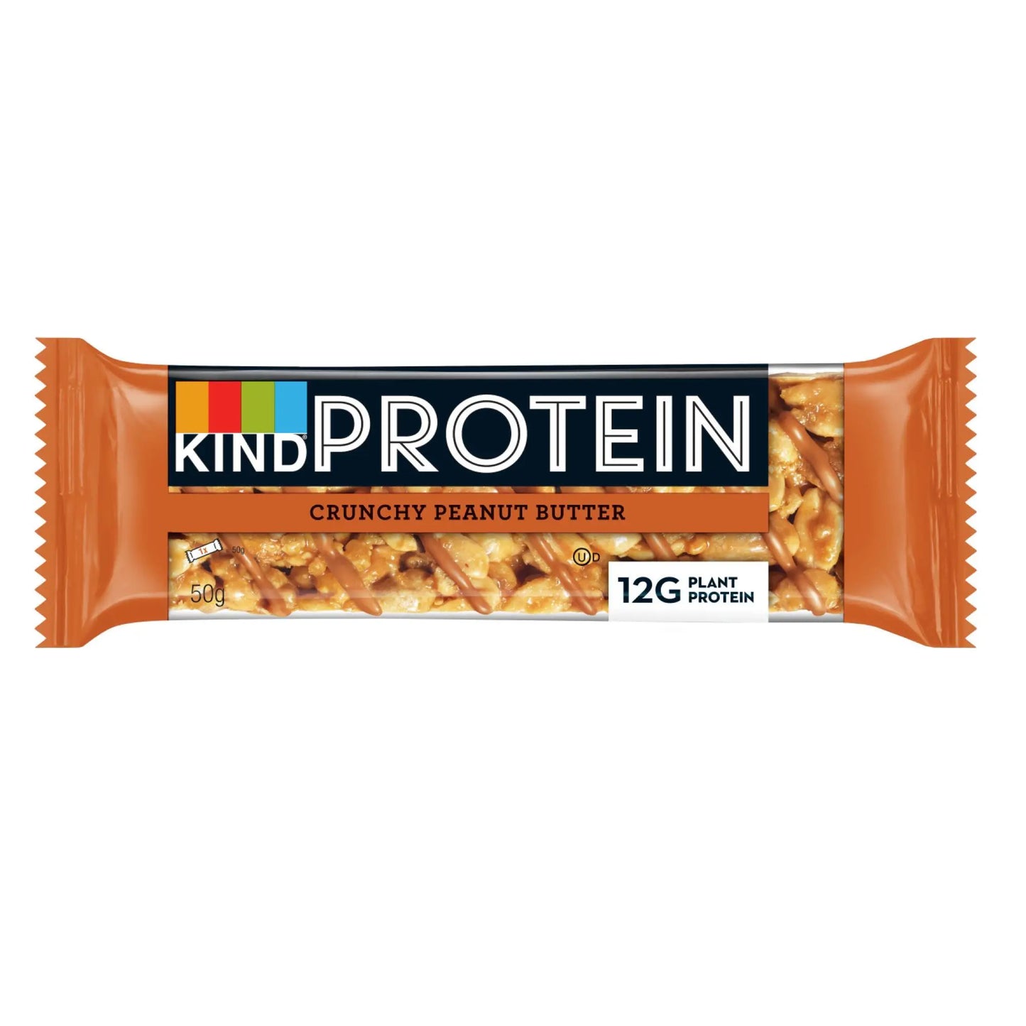12 x Kind Protein Crunchy Peanut Butter 50G 72d73c-3.myshopify.com