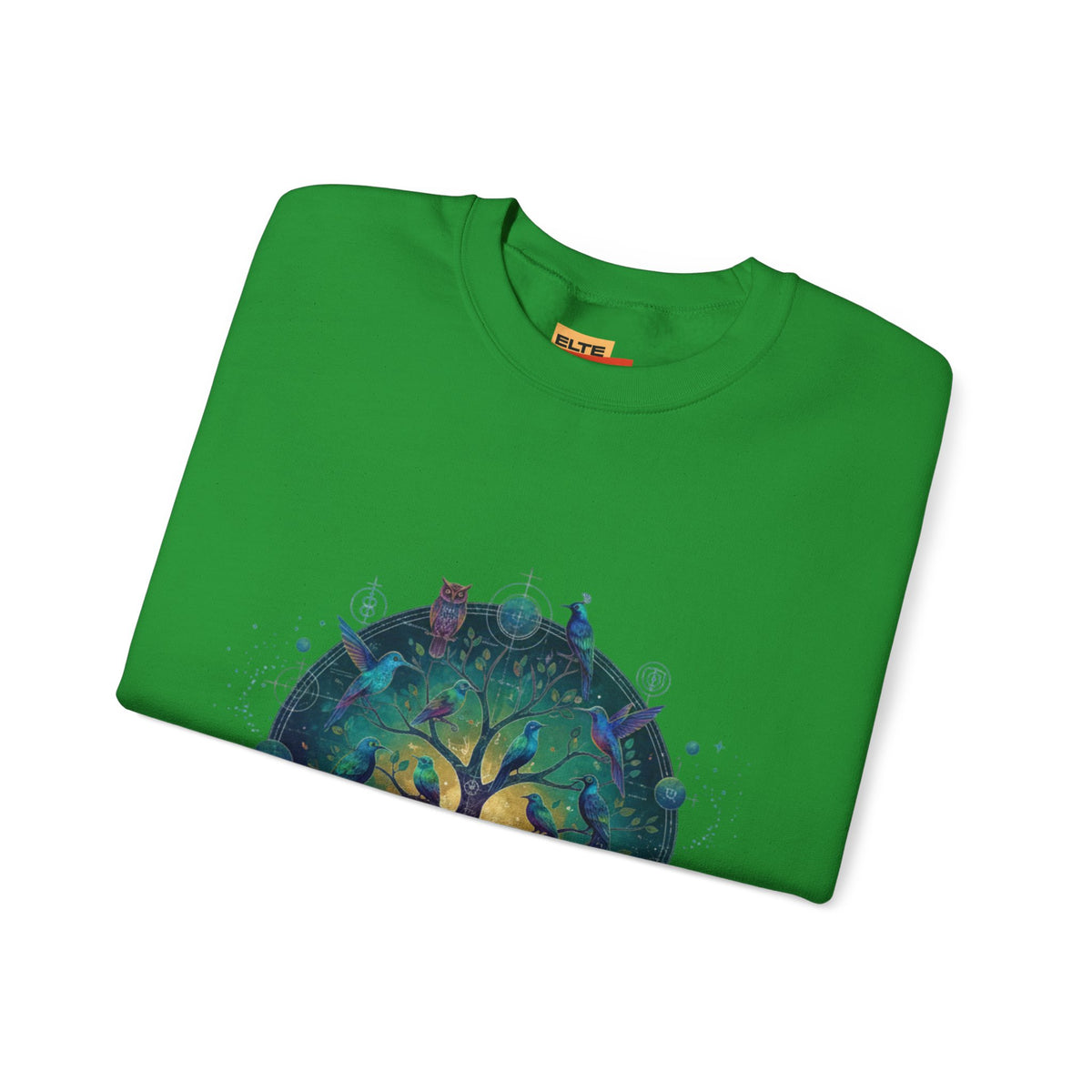 Tree of Life Crewneck Sweatshirt — Spiritual Nature Graphic Pullover