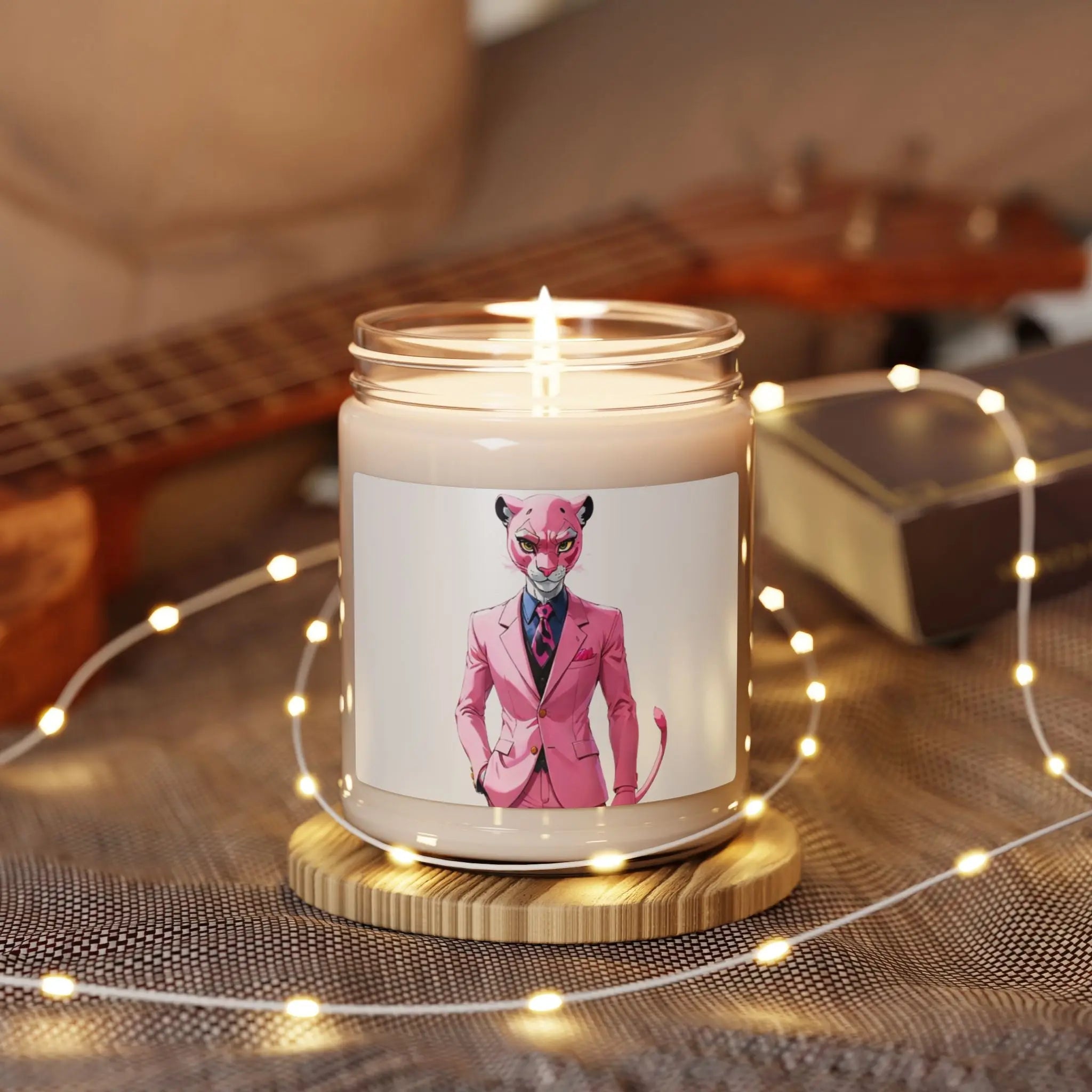 Nusra Scented Soy Candle, 9oz Printify