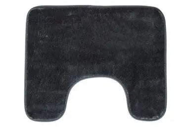 Charcoal Grey Bath and Pedestal Mat Set | Soak Orsina