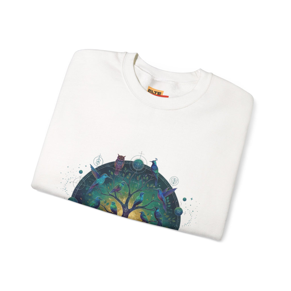 Tree of Life Crewneck Sweatshirt — Spiritual Nature Graphic Pullover
