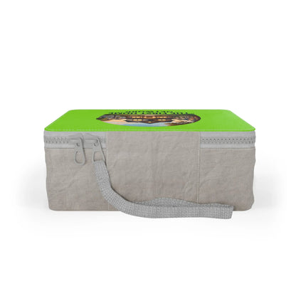 Paper Lunch Bag — 'The First Home Network' House Illustration Lunch Tote Printify