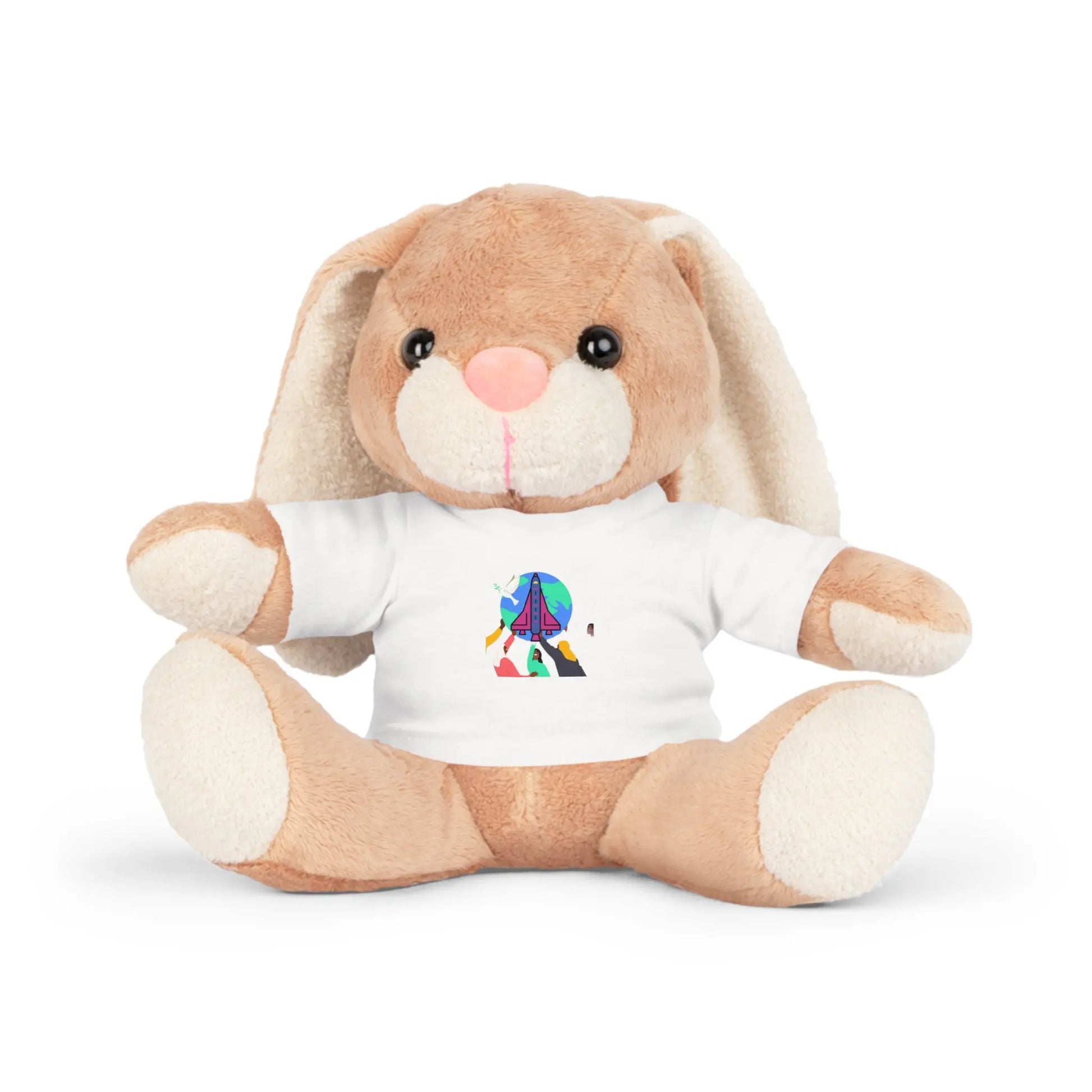 First Home Plush Toy with T-Shirt Printify