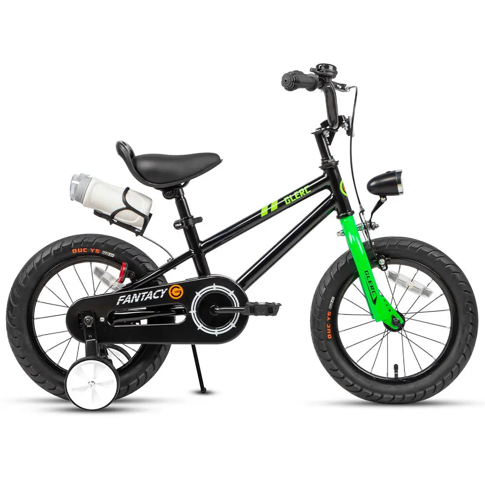 Glerc 16 Inch Kids Bike with Water Bottle - Fantacy GlercBikesUK