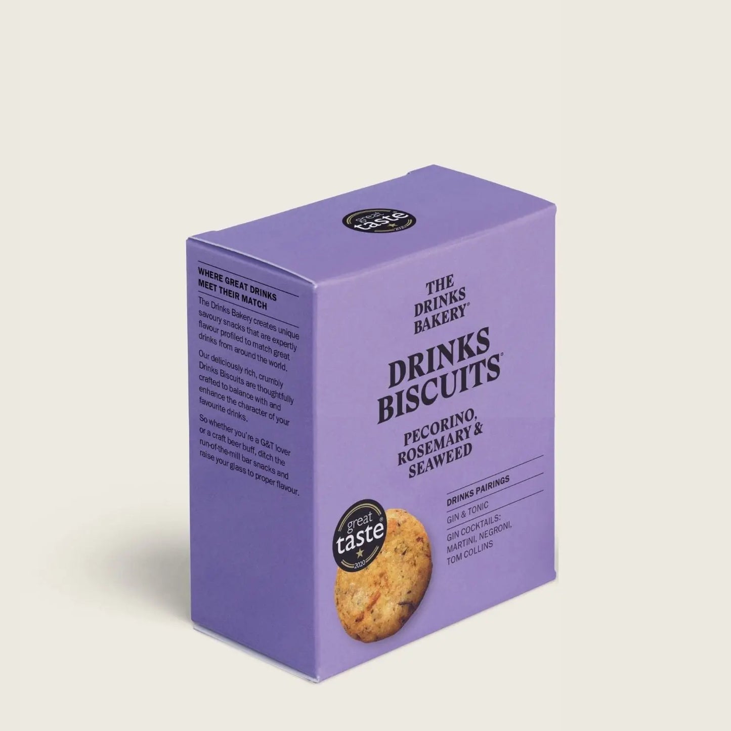 Pecorino Cheese & Rosemary Drinks Biscuits The Drinks Bakery