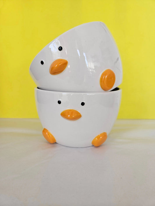 Duck Bowl (by Haus of Honk) - Cereal Soup Kitchen Bowl