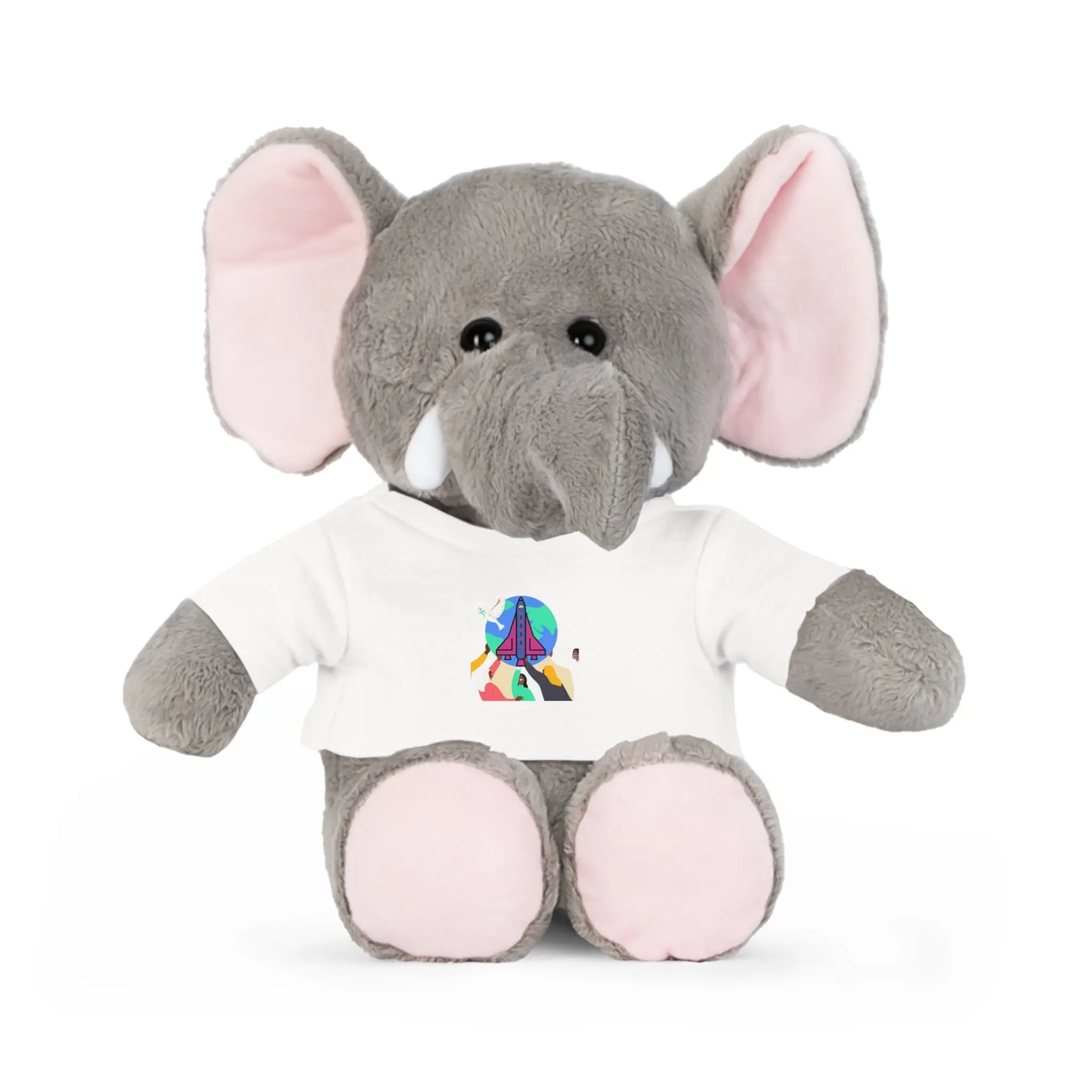 First Home Plush Toy with T-Shirt Printify