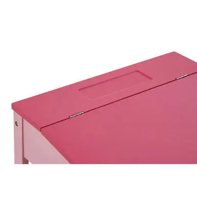 Jordan Childrens Pink Desk And Stool Orsina
