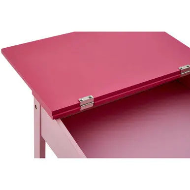 Jordan Childrens Pink Desk And Stool Orsina