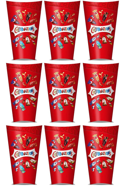 9 x Celebrations Chocolate Flip Slection Box - 300GM