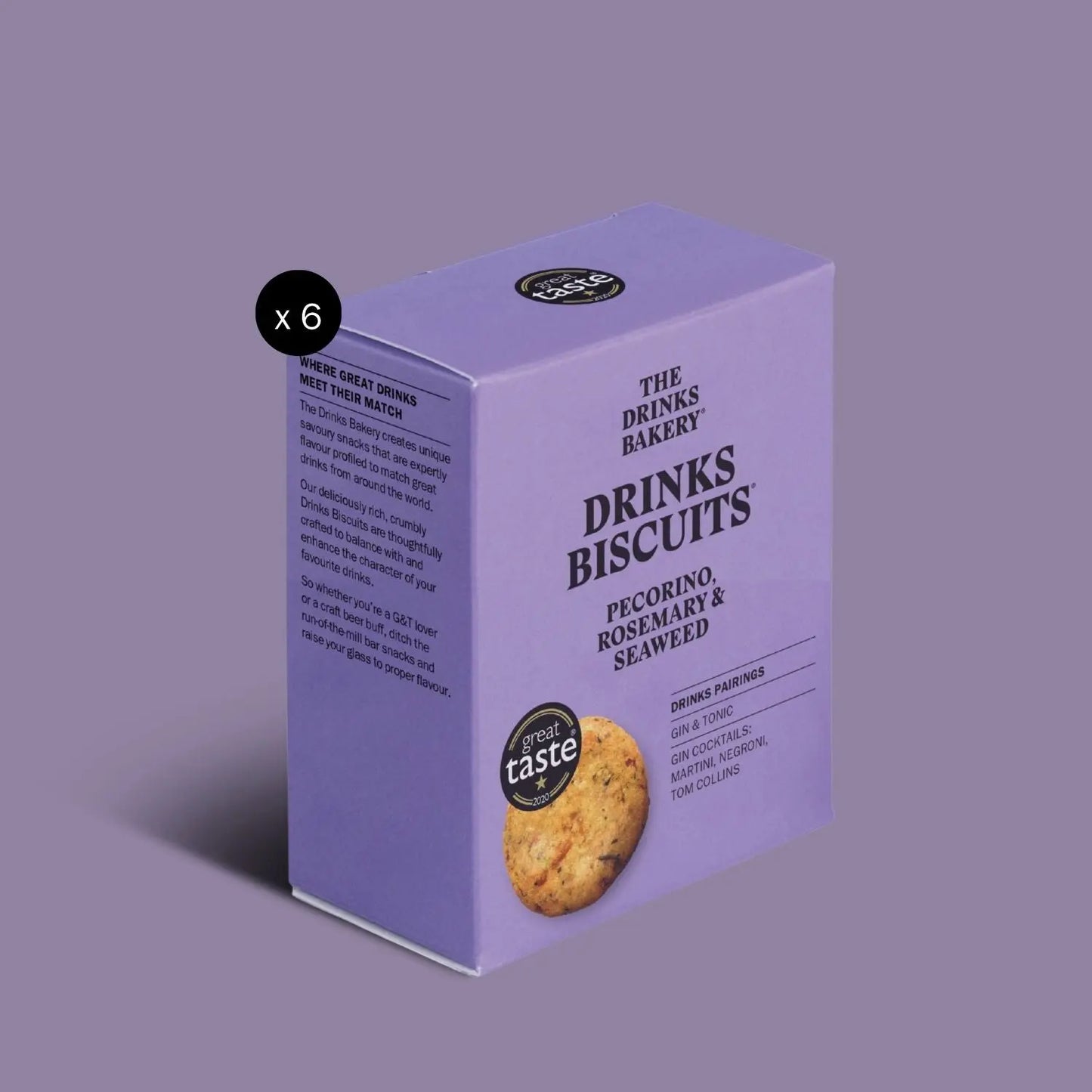 Pecorino Cheese & Rosemary Drinks Biscuits The Drinks Bakery