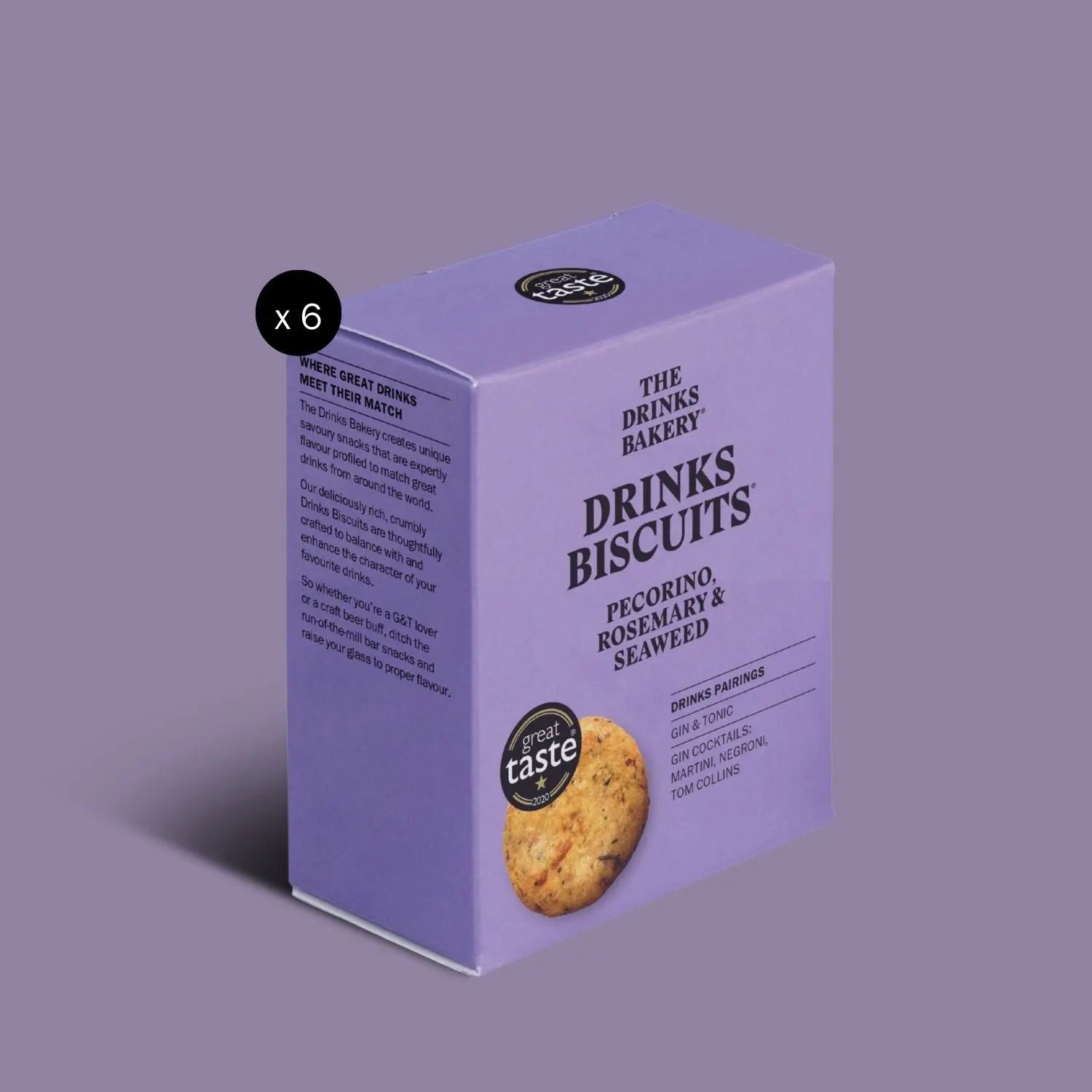 Pecorino Cheese & Rosemary Drinks Biscuits The Drinks Bakery
