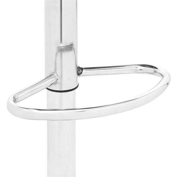 2pcs SSJ-275 Oblique Checks Bar Stool Black