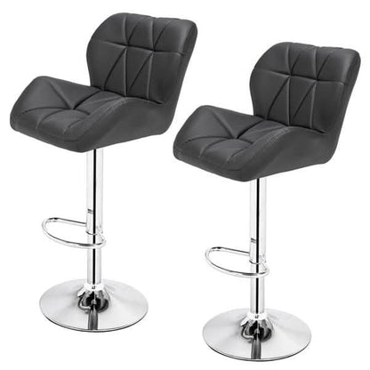 2pcs Bar Stool Grey