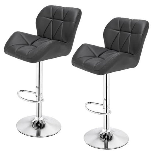 2pcs Bar Stool Grey