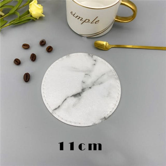 2pcs or 3pcs Marble Effect Placemat & Coaster Dinnerware