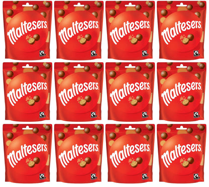 12 x Maltesers Milk Chocolate Pouch Bag - 93GM