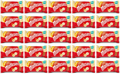 25 x Maltesers White Chocolate Snack Bag - 30GM