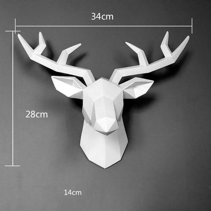 3D Deer Sculpture