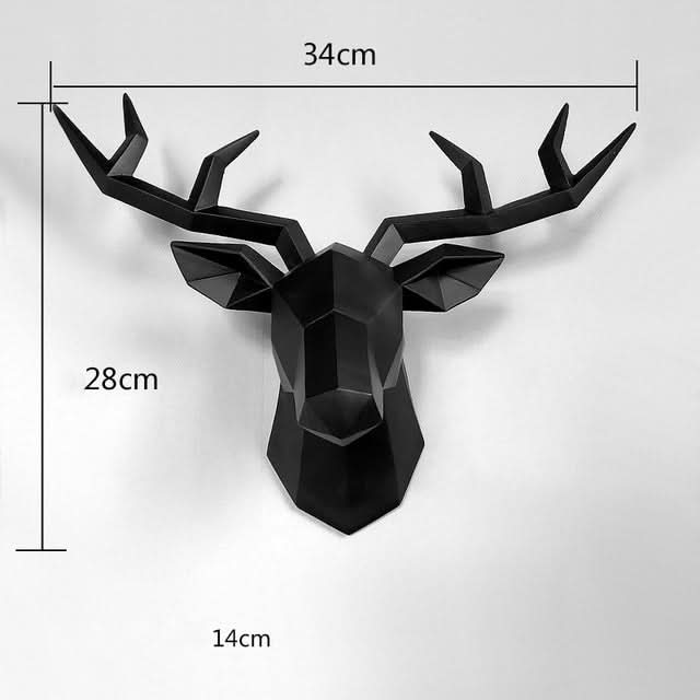 3D Deer Sculpture