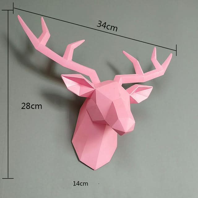 3D Deer Sculpture