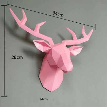 3D Deer Sculpture