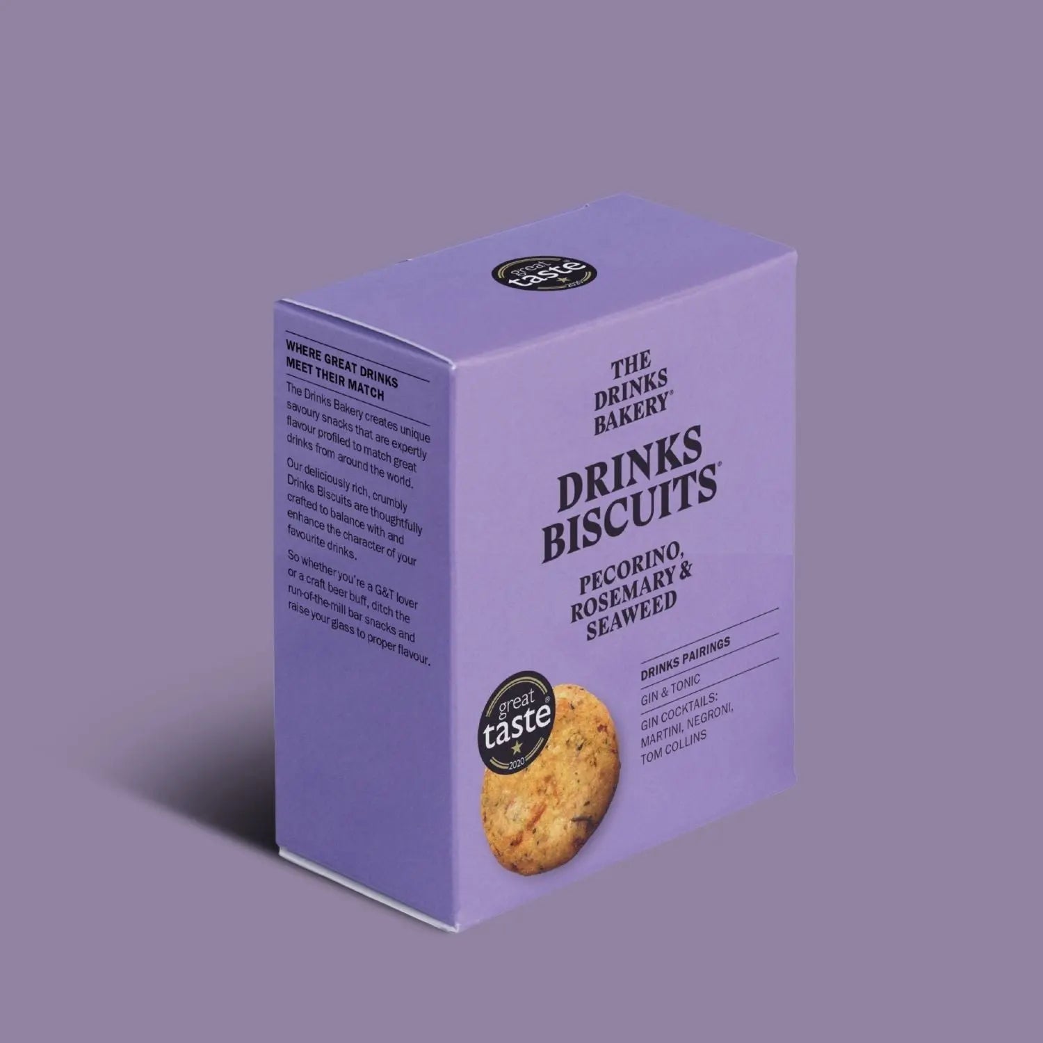 Pecorino Cheese & Rosemary Drinks Biscuits The Drinks Bakery