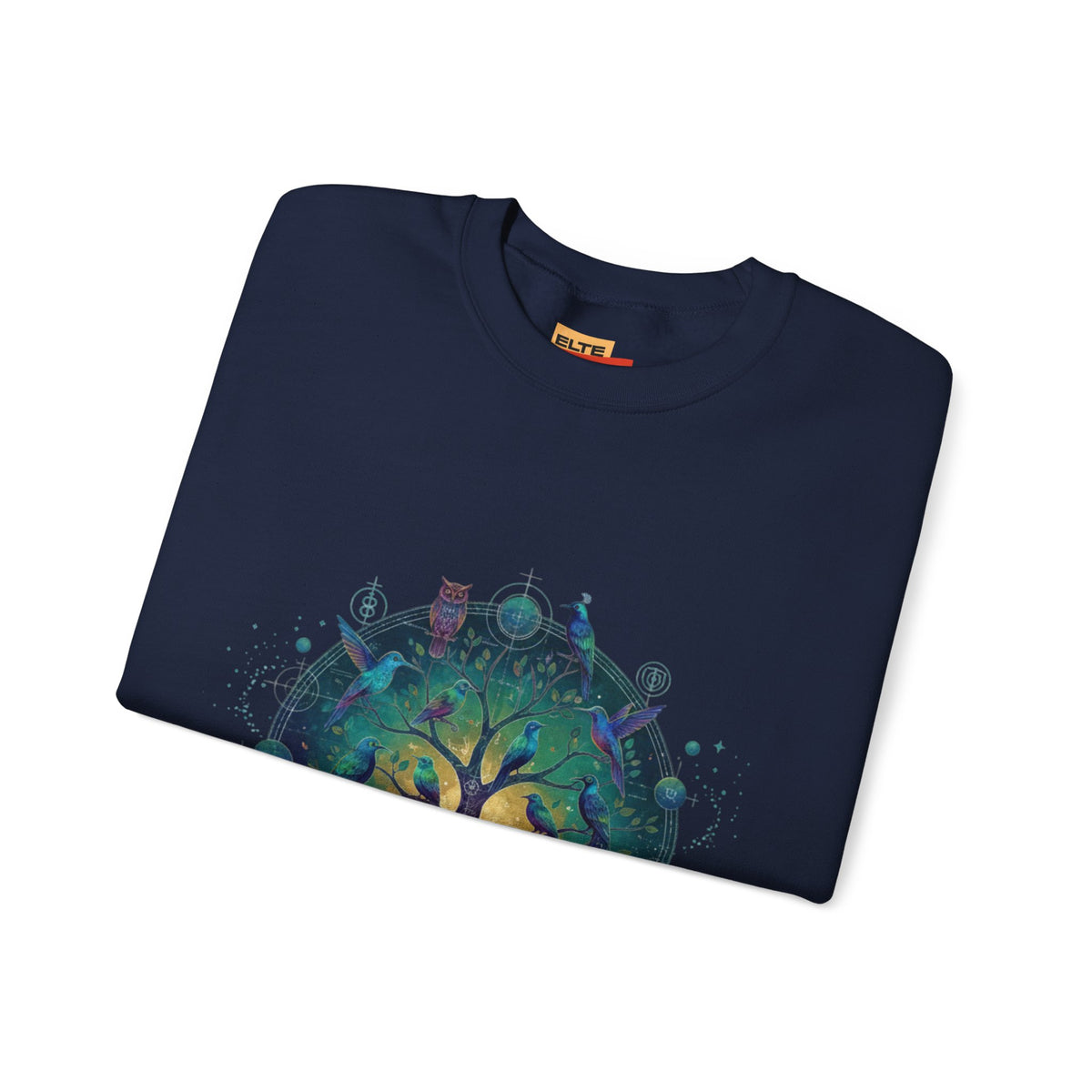 Tree of Life Crewneck Sweatshirt — Spiritual Nature Graphic Pullover