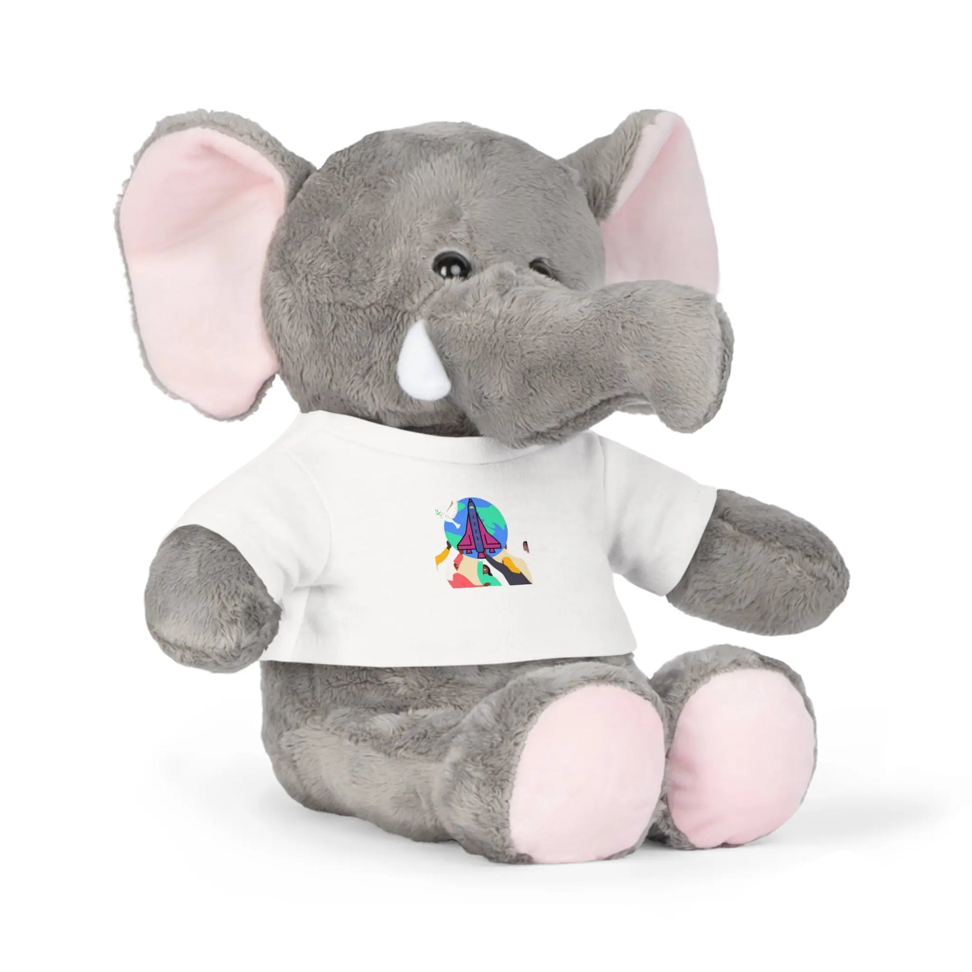 First Home Plush Toy with T-Shirt Printify