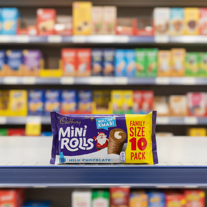 12 x Cadbury Chocolate Mini Rolls 10Pk - 10PK