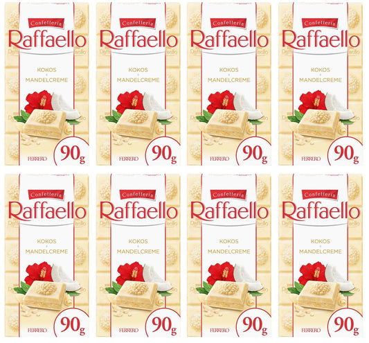 8 x Ferrero Rocher White Chocolate Hazelnut 90G