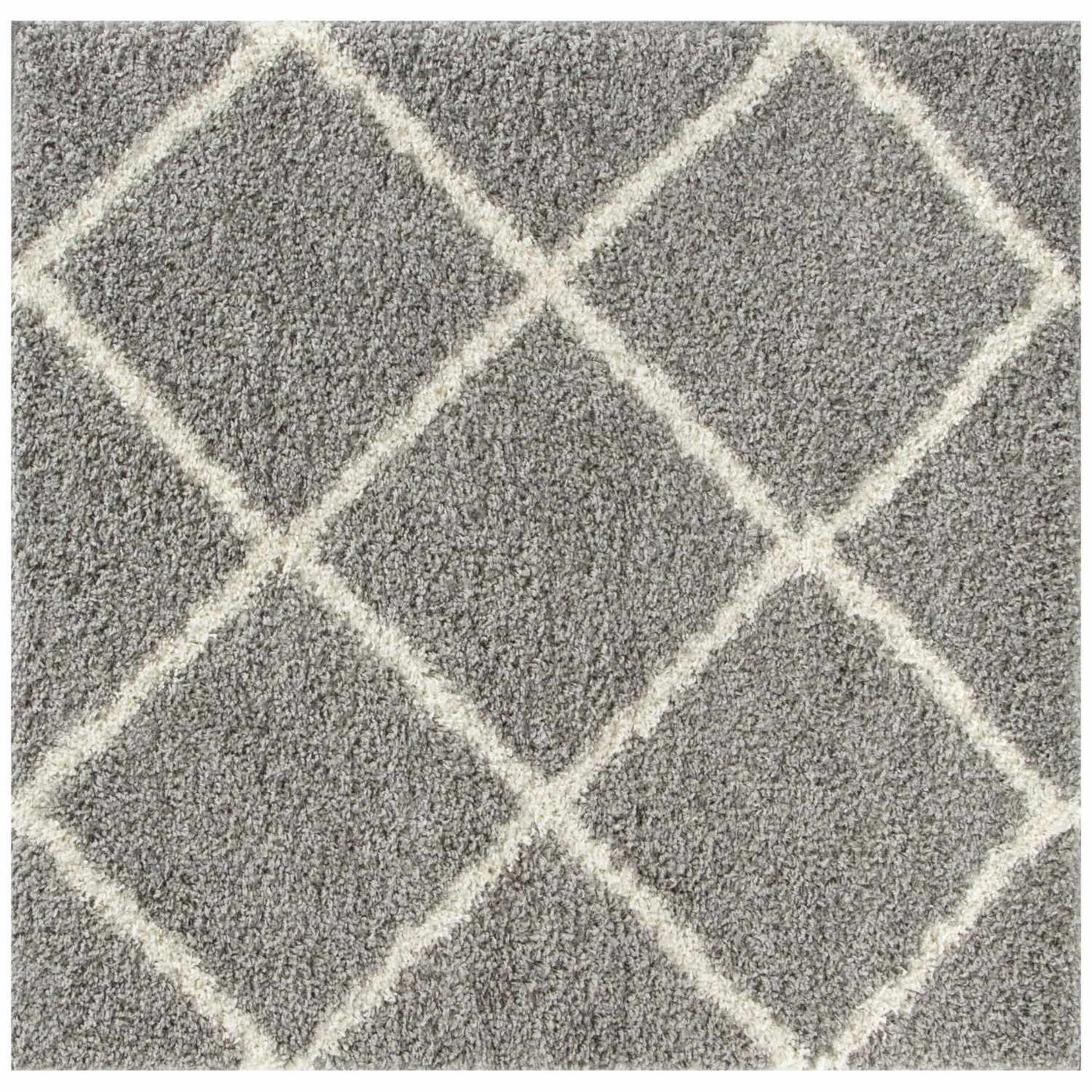 Moroccan Grey Shaggy Rug | 510 The Rugs