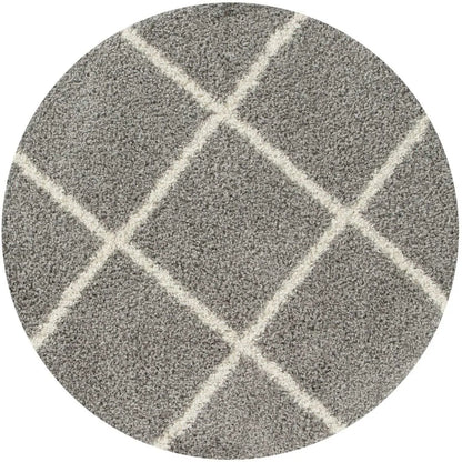 Moroccan Grey Shaggy Rug | 510 The Rugs
