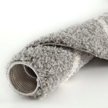 Moroccan Grey Shaggy Rug | 510 The Rugs