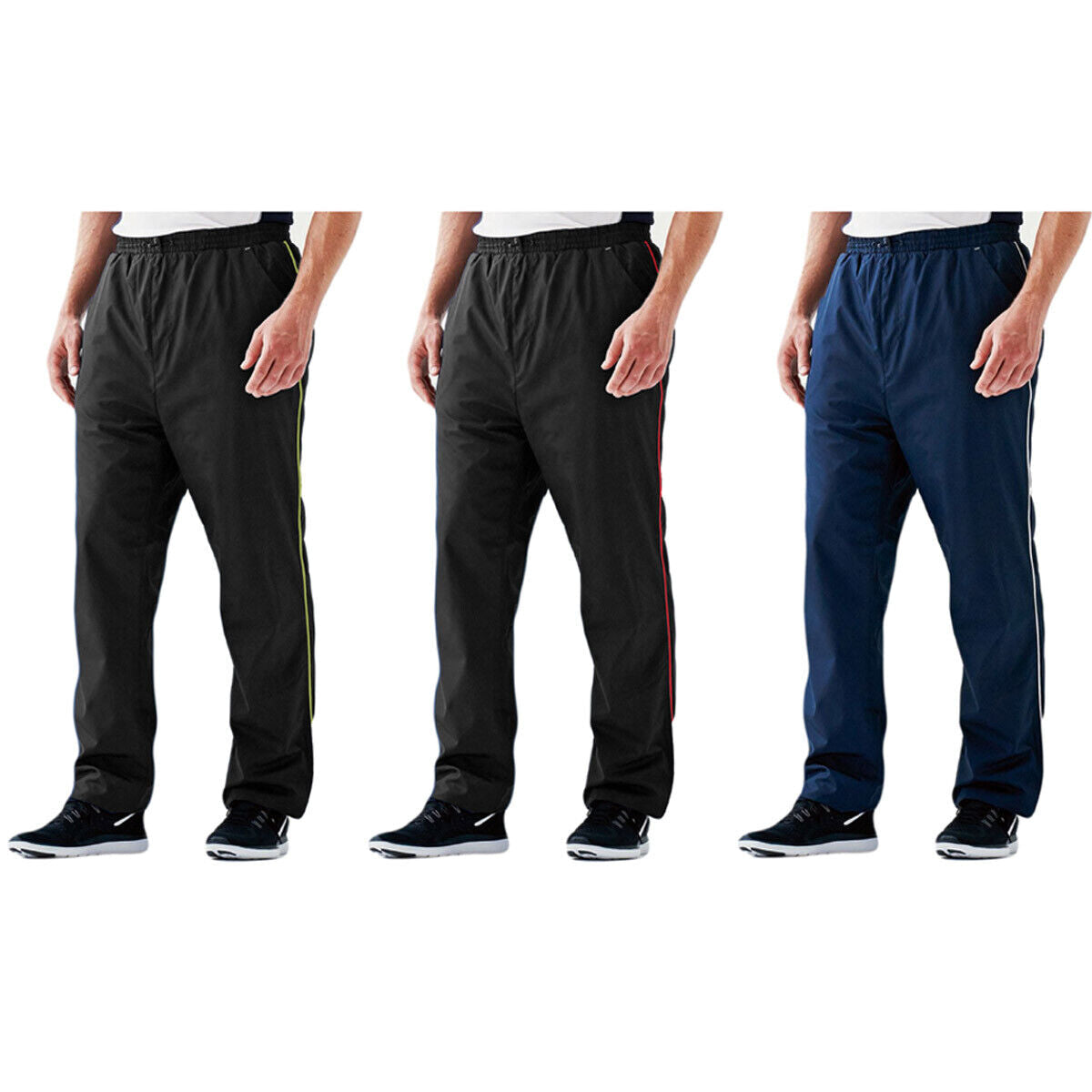 Mens TRA412 Athens Mesh Lined Activewear Tracksuit Bottoms