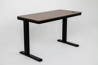 E-Max Electric Height Adjustable Desk Walnut (Wood Top) – Purus Life Purus Life