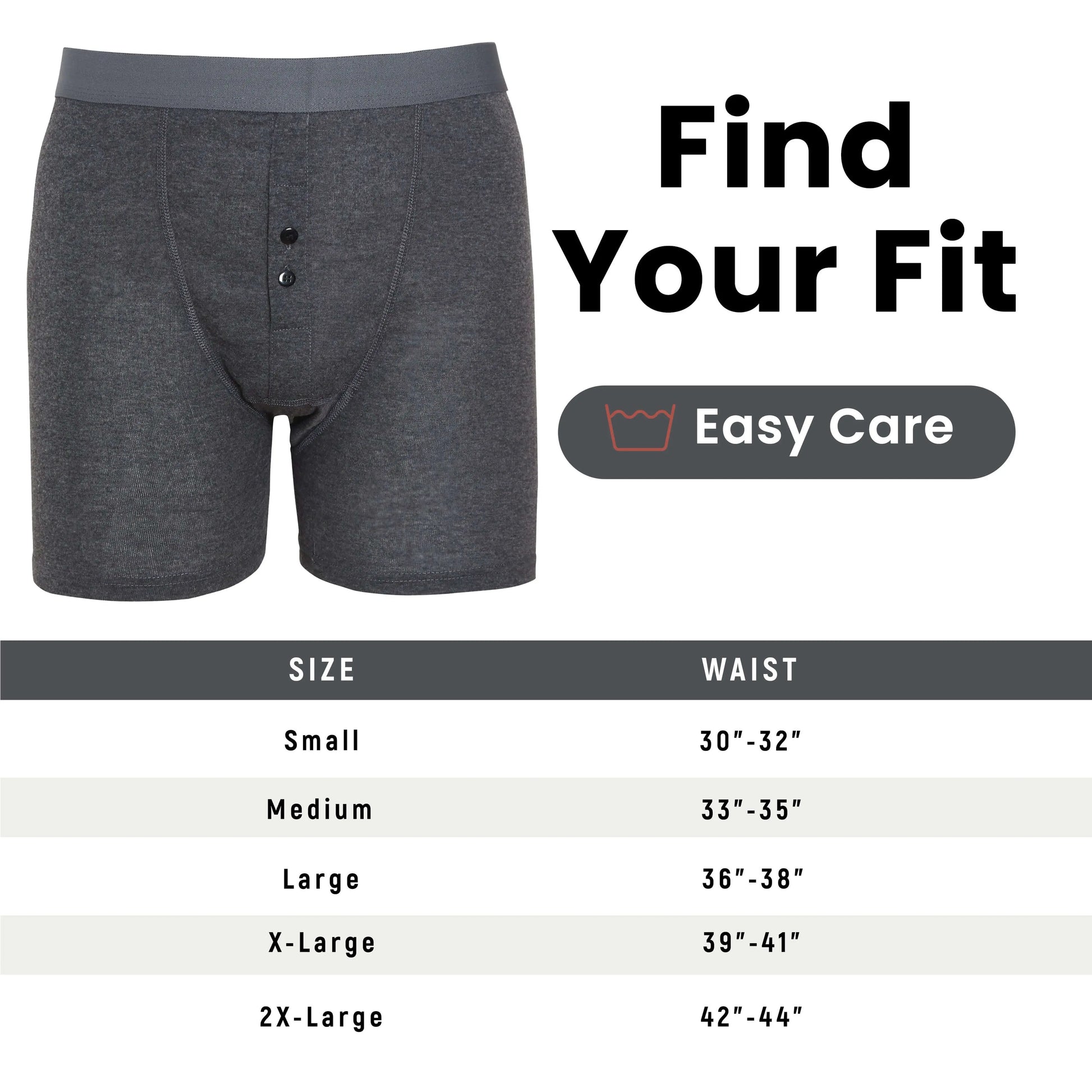Sock Stack Boxer Shorts 6 Pack Striped Cotton Blend Stretch Men's Underwear Black Grey Cotton Rich Stretch Comfort Fit Sock Stack