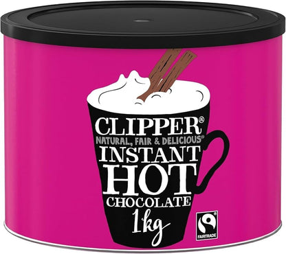 Clipper Fairtrade Instant Hot Chocolate - 1kg
