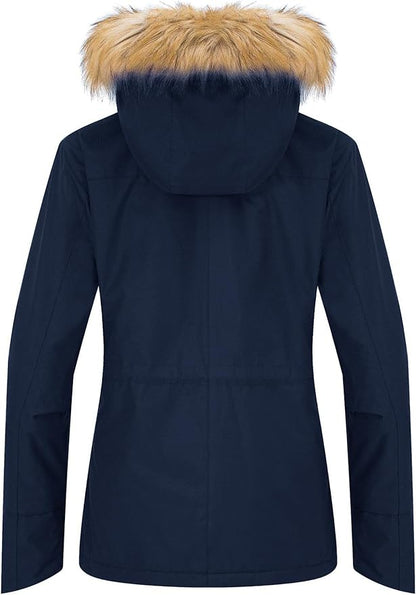 Womens Jacket Waterproof Winter Coat Ski Snowboarding Size S Wantdo