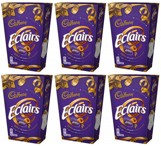 6 x Cadbury Eclairs Chocolate Carton - 300GM