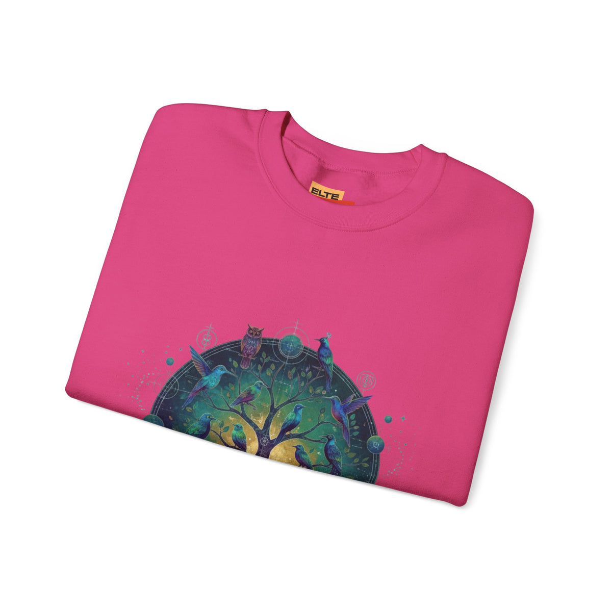 Tree of Life Crewneck Sweatshirt — Spiritual Nature Graphic Pullover