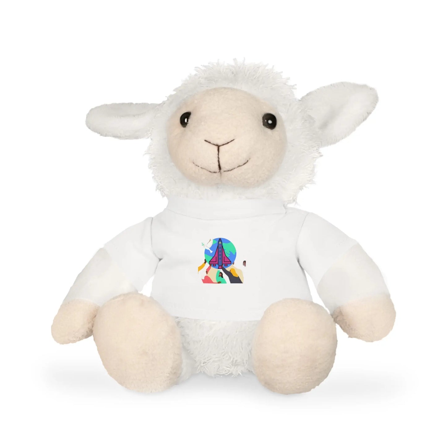 First Home Plush Toy with T-Shirt Printify