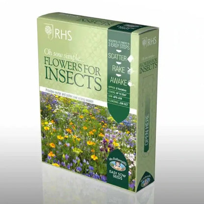 RHS Shake and Sow Flowers for Insects Red Robin Gifts