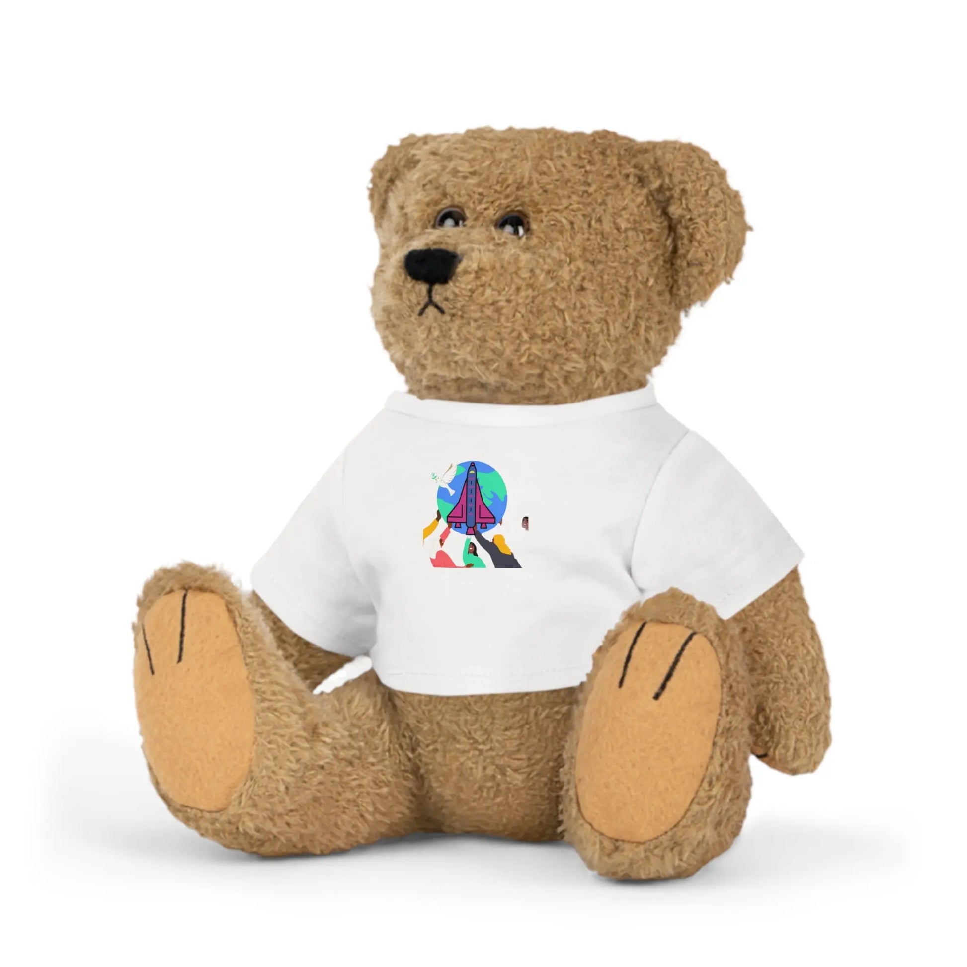 First Home Plush Toy with T-Shirt Printify