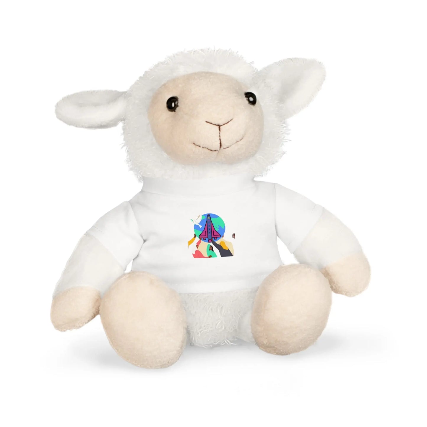 First Home Plush Toy with T-Shirt Printify